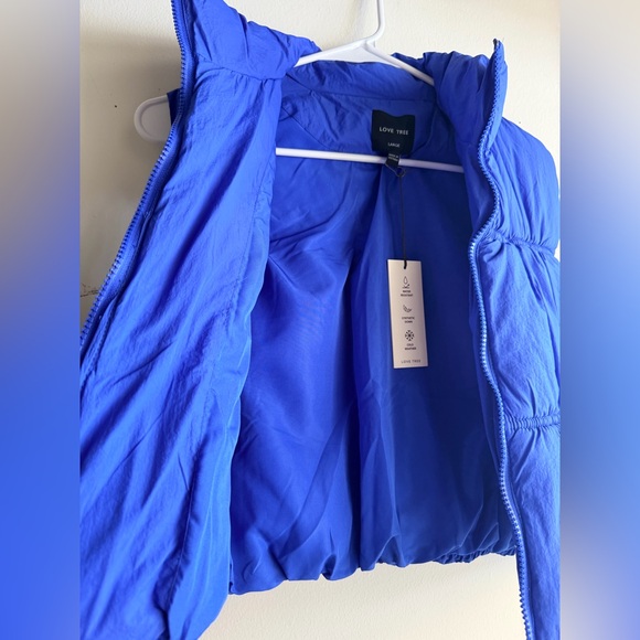 Love Tree Royal Blue Puffer Vest - Picture 7 of 8